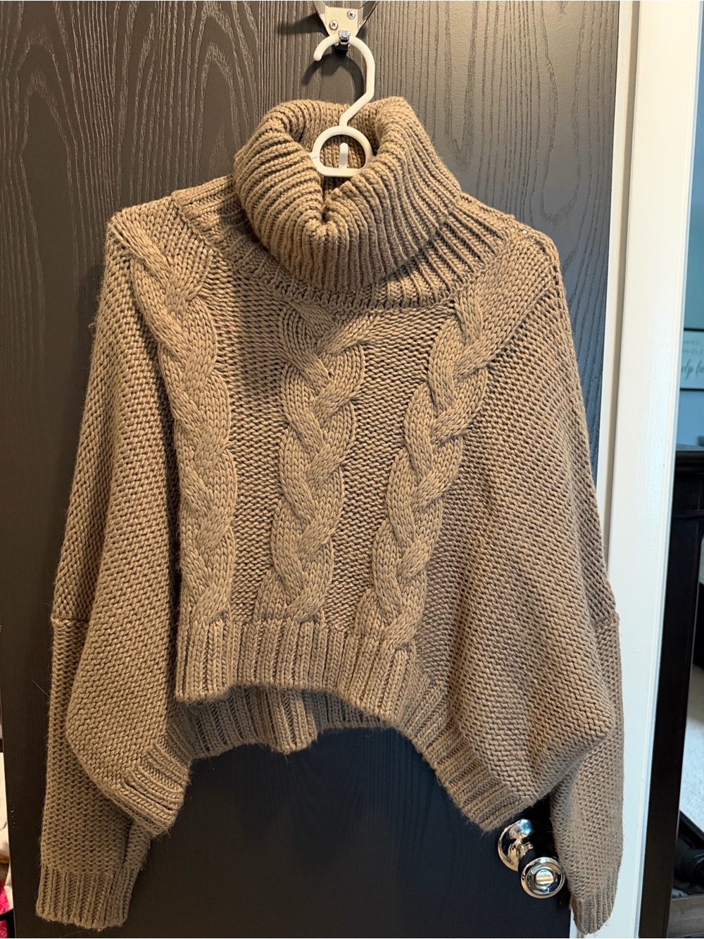 Jack by BB Dakota "Extra Whip" Cable Knit Sweater